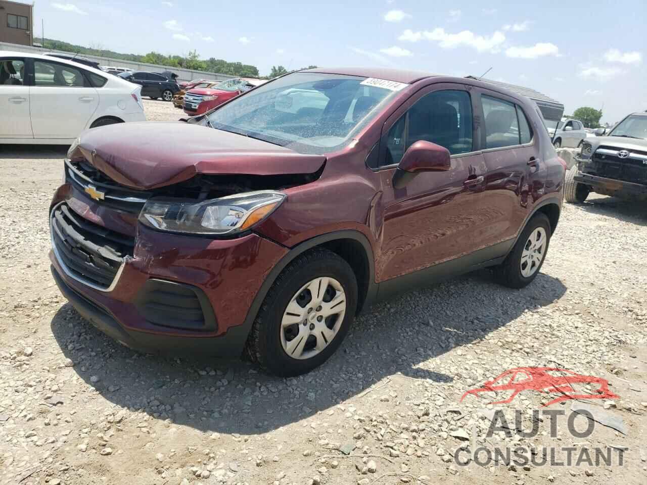 CHEVROLET TRAX 2017 - 3GNCJKSBXHL174538