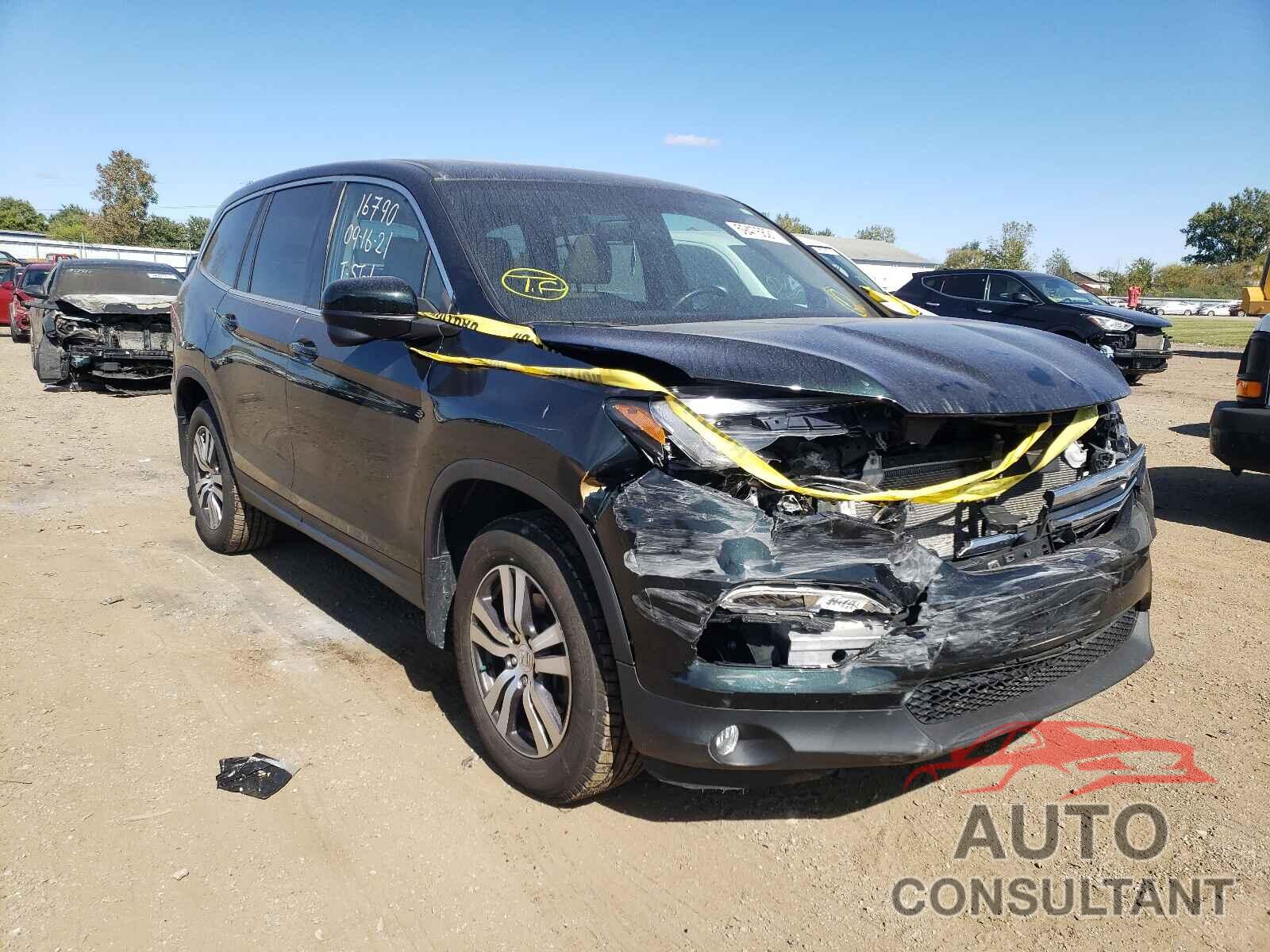 HONDA PILOT 2017 - 5FNYF6H54HB053964