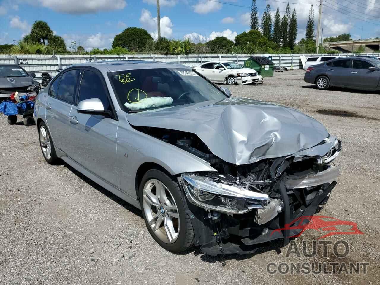 BMW 3 SERIES 2018 - WBA8B3C57JK843525