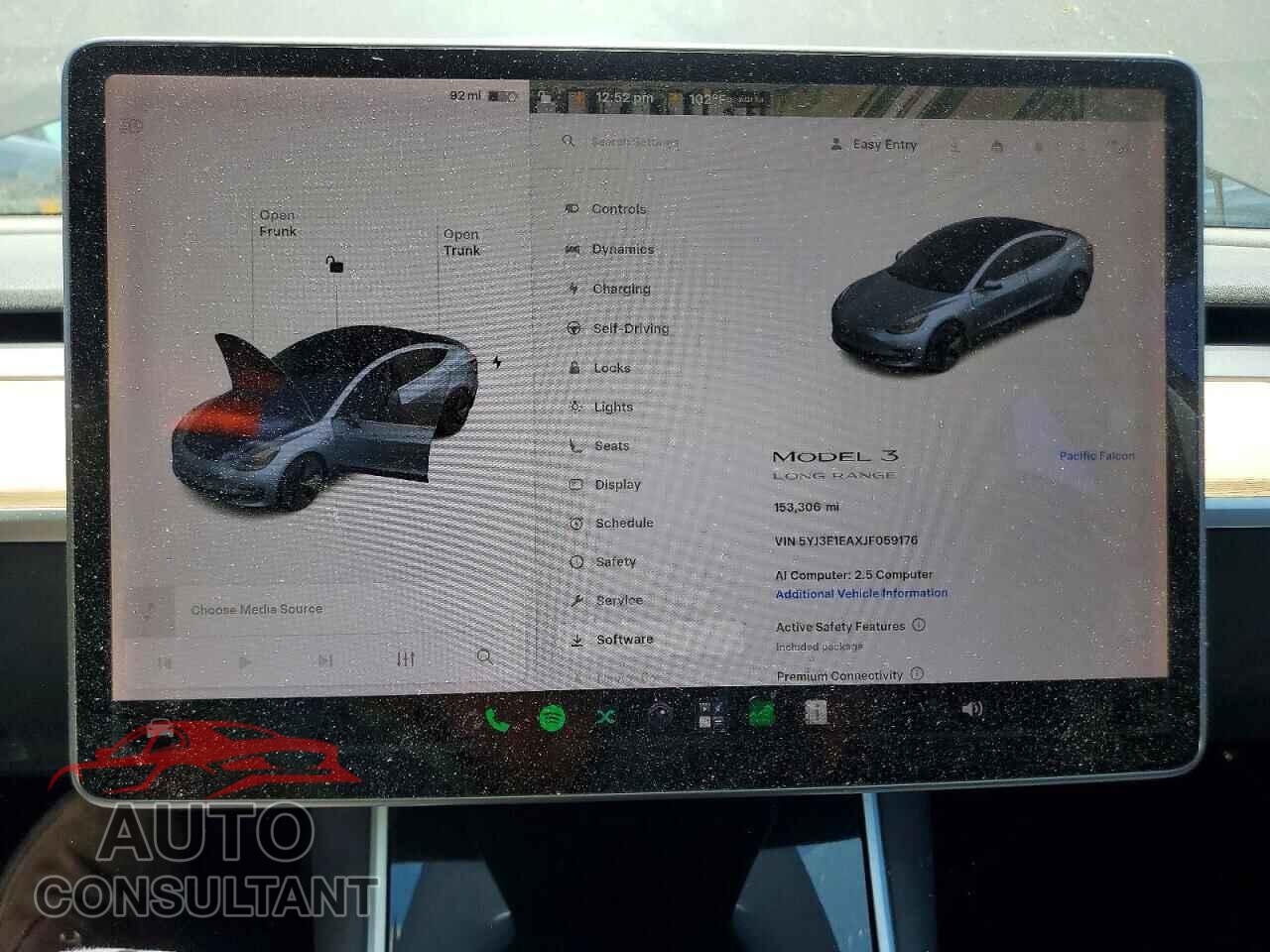 TESLA MODEL 3 2018 - 5YJ3E1EAXJF059176