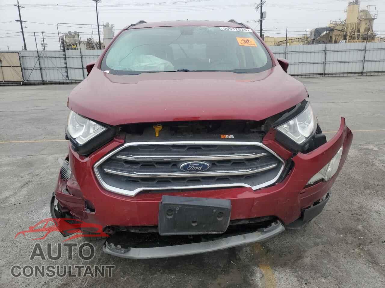 FORD ECOSPORT 2019 - MAJ6S3KL6KC309296