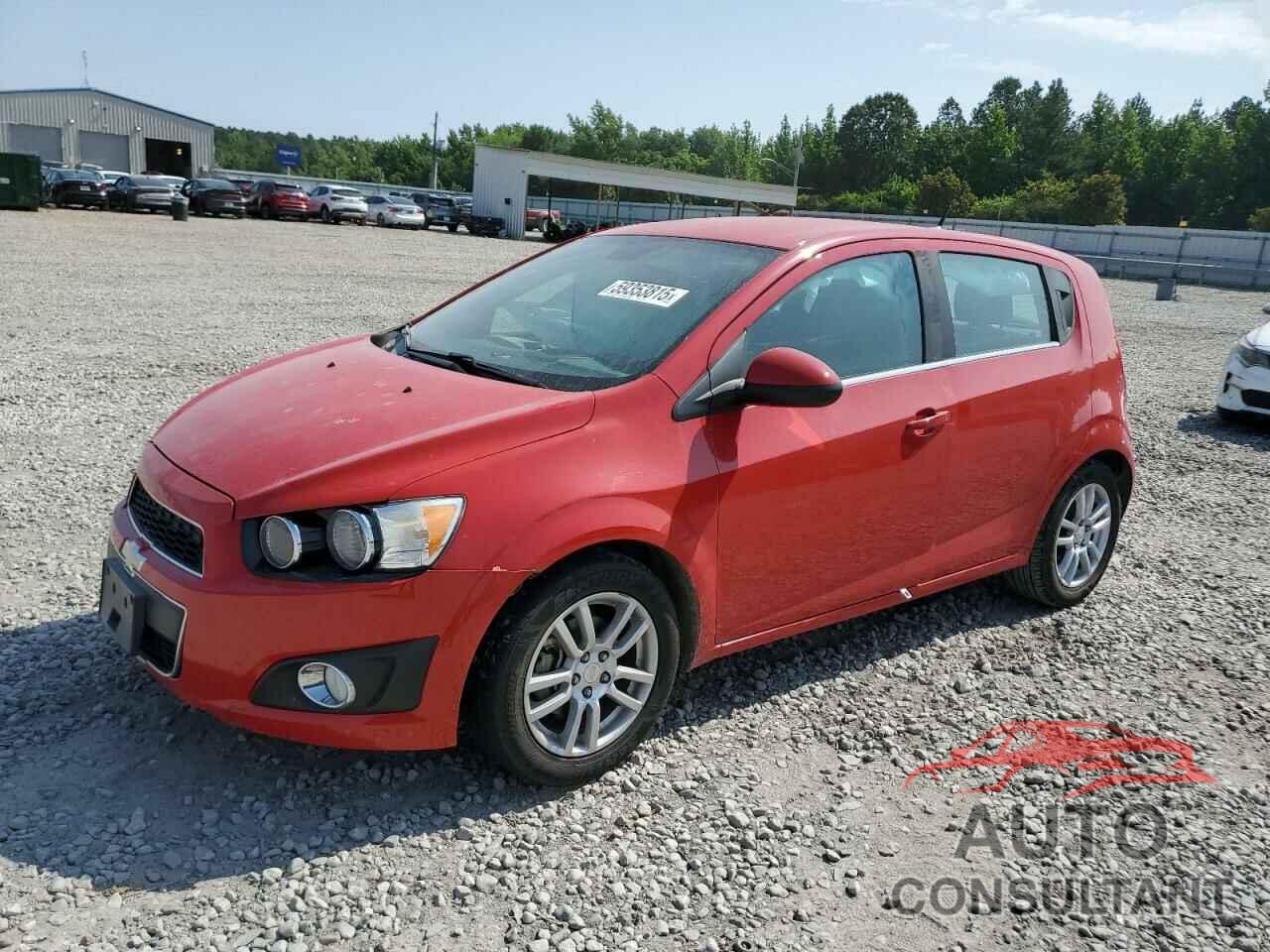 CHEVROLET SONIC 2012 - 1G1JC6SH4C4210303