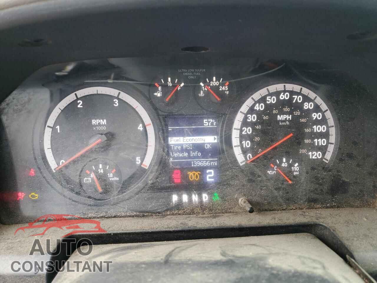 DODGE RAM 2500 2012 - 3C6UD5CL6CG309634