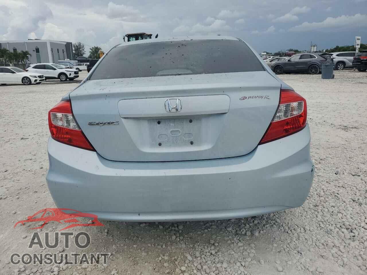 HONDA CIVIC 2012 - 19XFB2F55CE013180