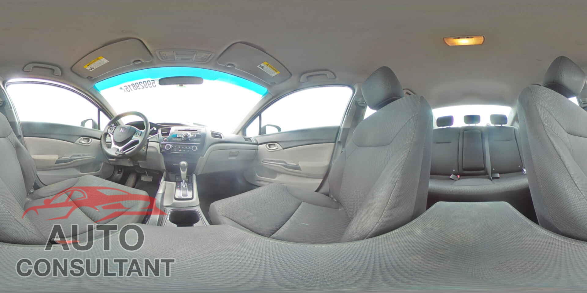 HONDA CIVIC 2013 - 19XFB2F58DE073892