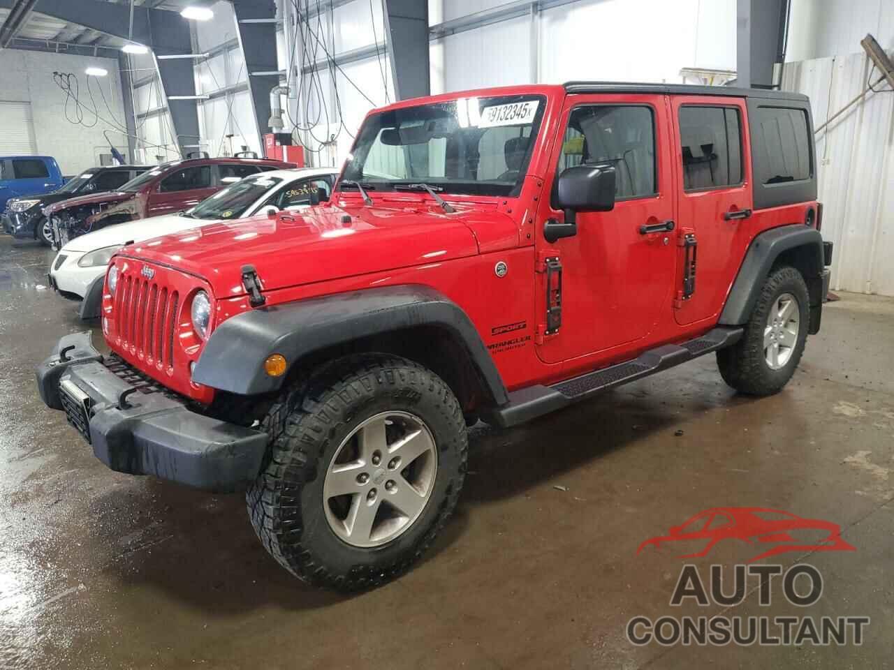 JEEP WRANGLER 2017 - 1C4BJWDG7HL611783