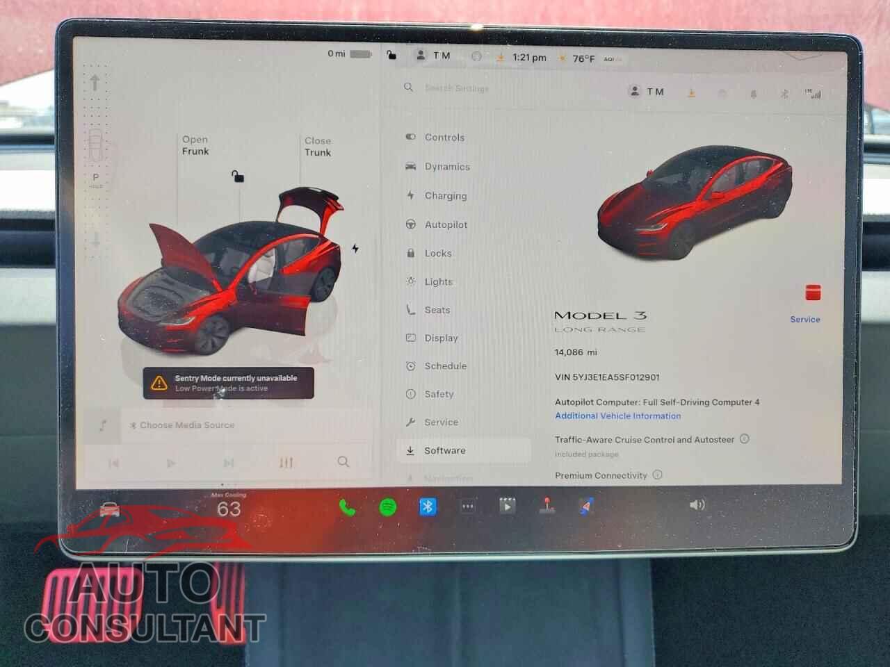 TESLA MODEL 3 2025 - 5YJ3E1EA5SF012901