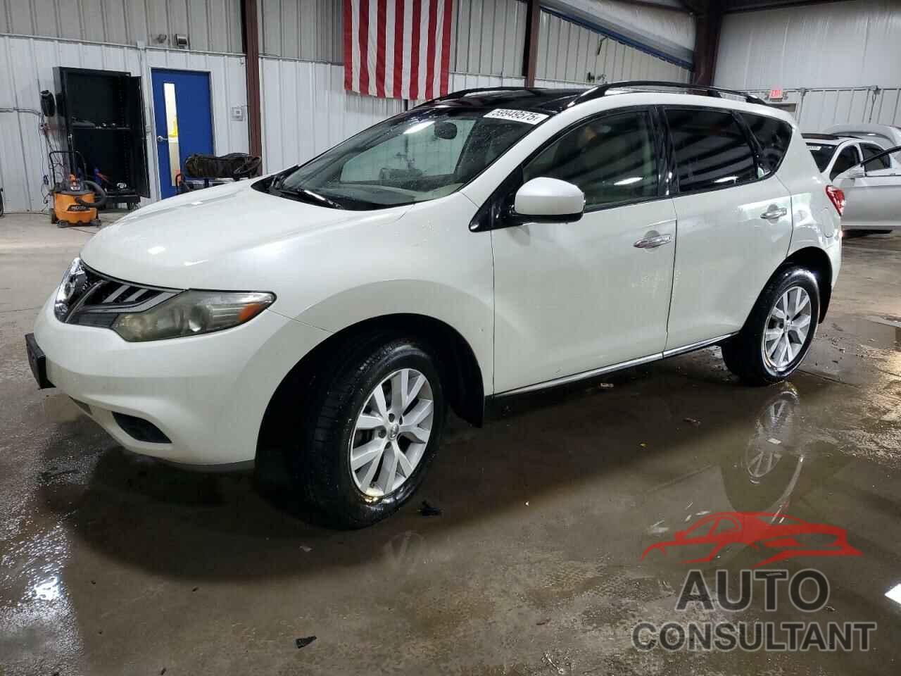 NISSAN MURANO 2011 - JN8AZ1MWXBW181885