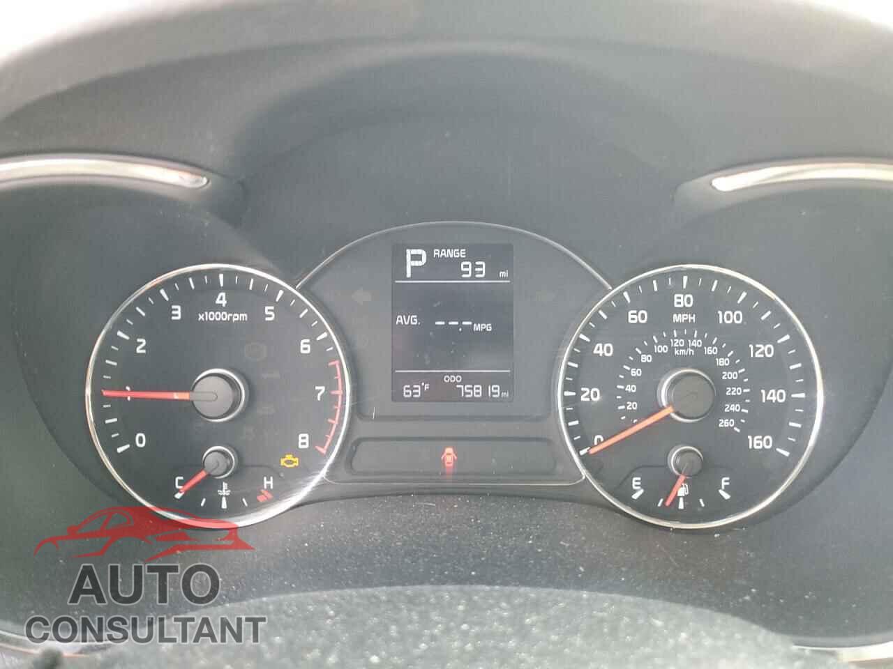 KIA FORTE 2017 - 3KPFK4A75HE160059