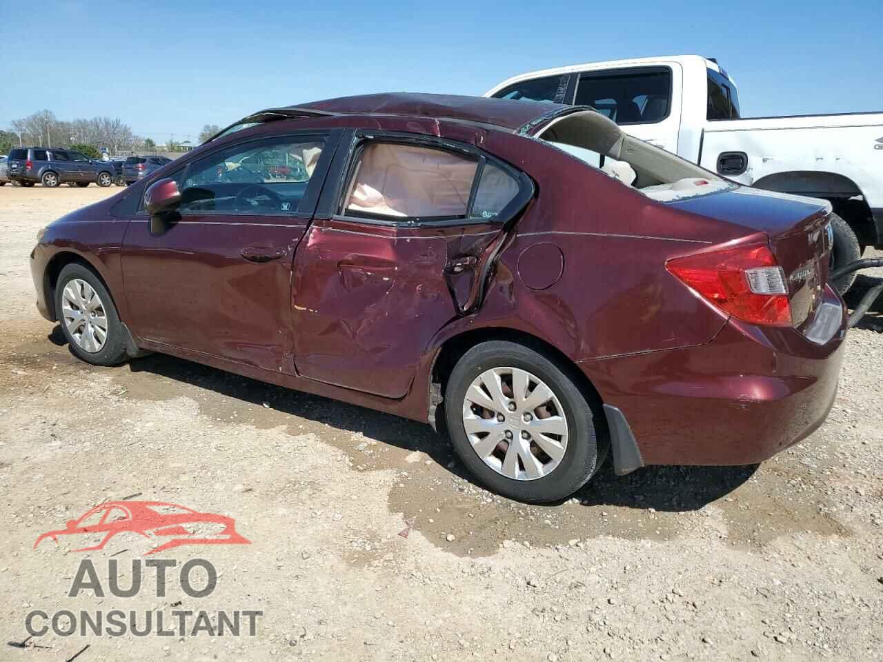 HONDA CIVIC 2012 - 19XFB2F54CE085794