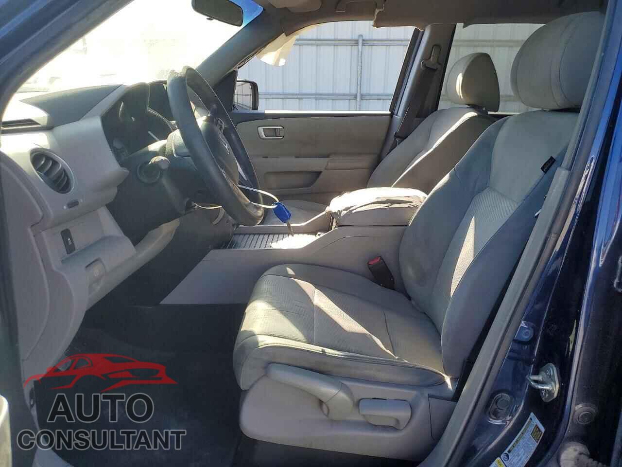 HONDA PILOT 2013 - 5FNYF4H25DB079493