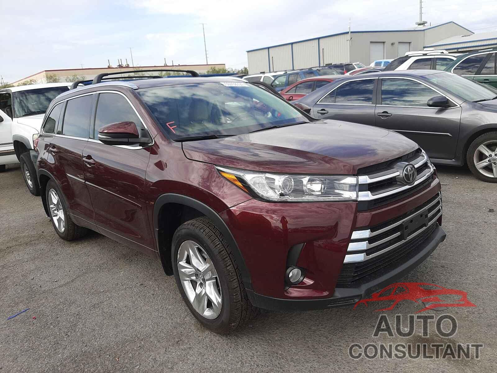 TOYOTA HIGHLANDER 2018 - 5TDDZRFH9JS905148