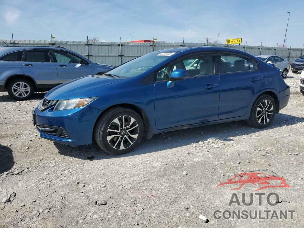 HONDA CIVIC 2013 - 2HGFB2F86DH509249