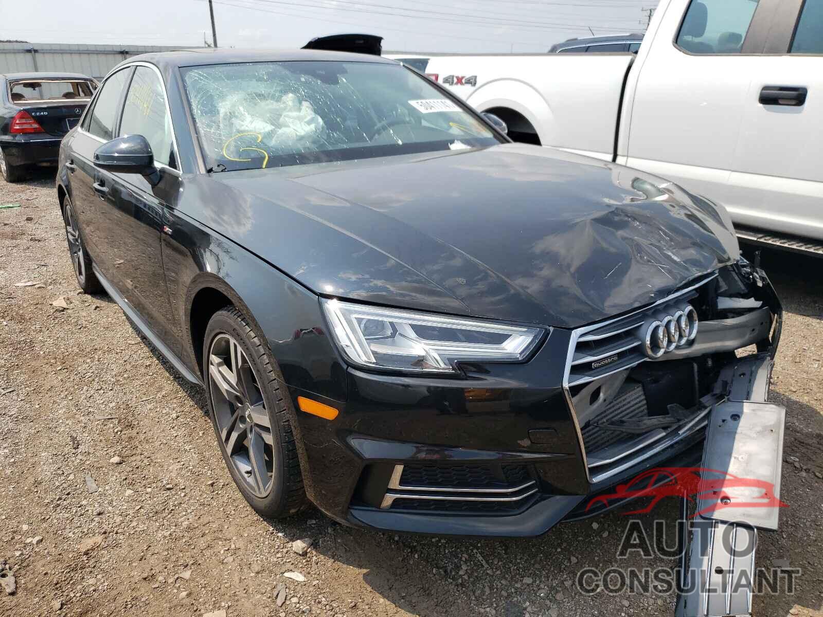 AUDI A4 2017 - WAUENAF43HN002571