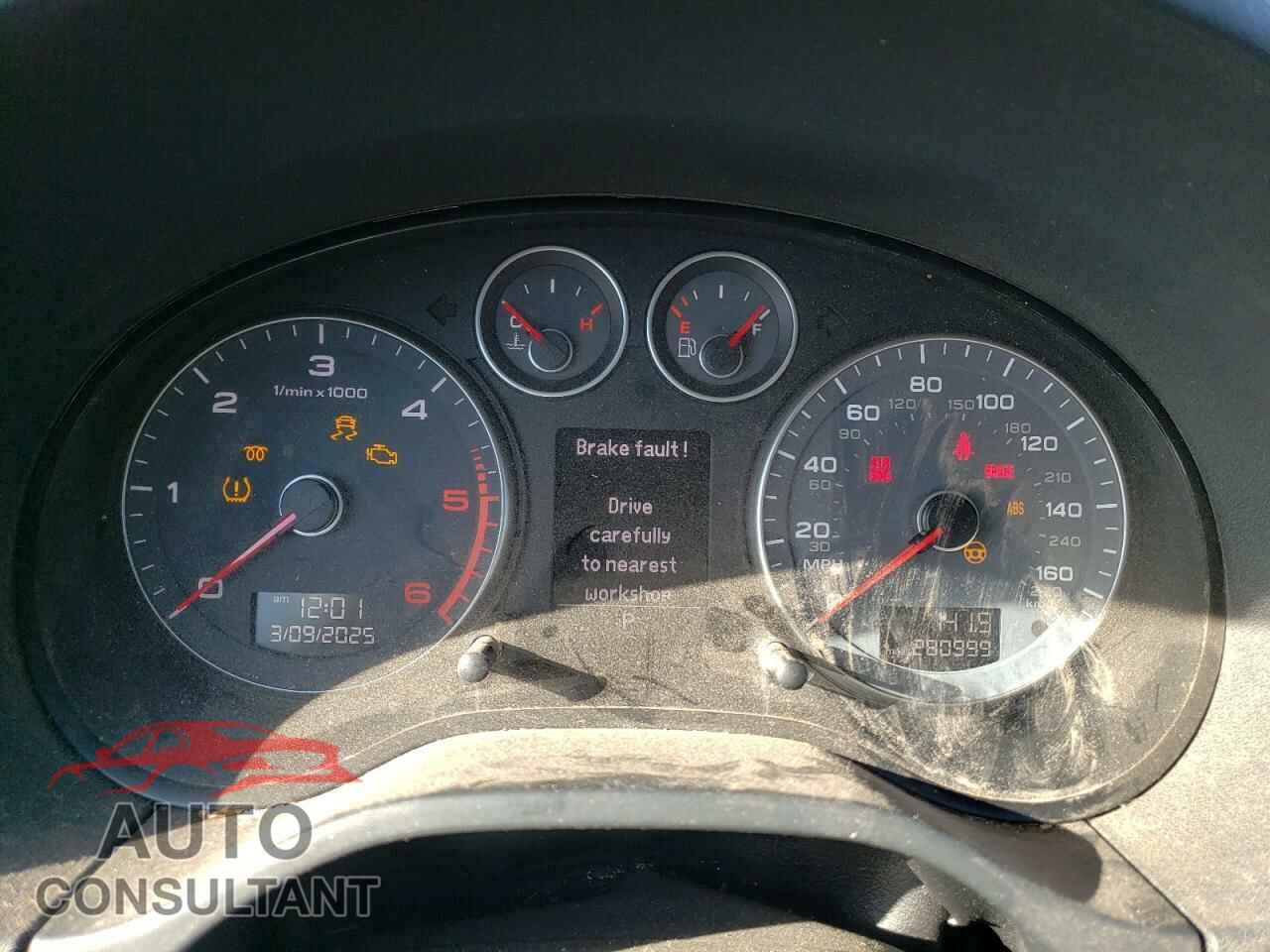 AUDI A3 2013 - WAUKJAFM5DA022014