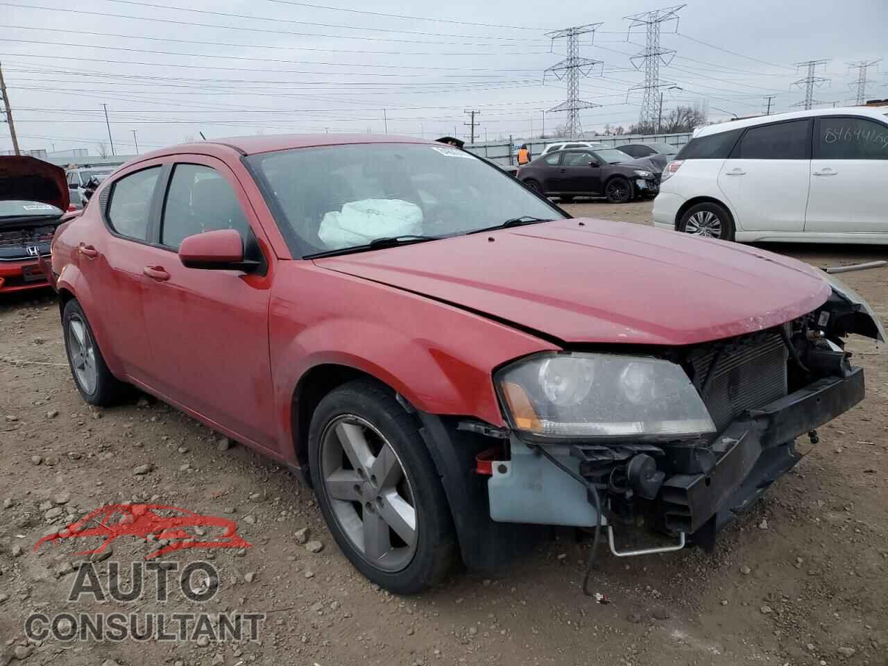 DODGE AVENGER 2013 - 1C3CDZCB8DN634107