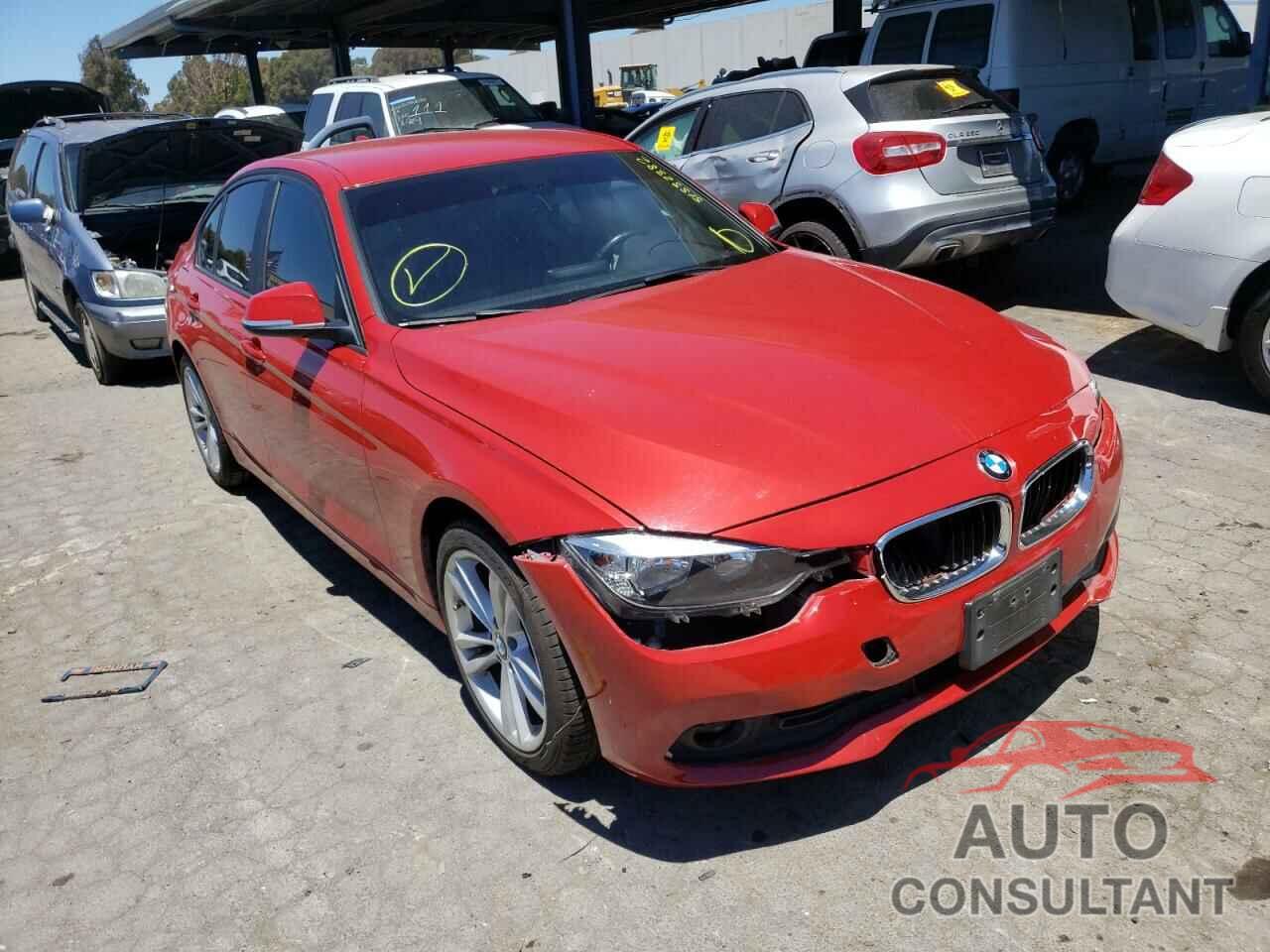 BMW 3 SERIES 2016 - WBA8A9C54GK616775