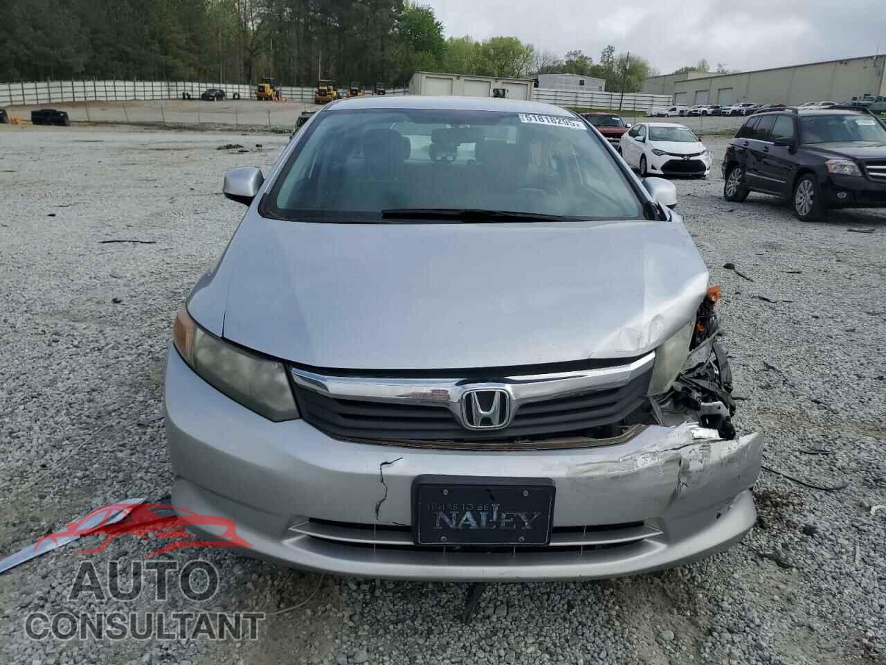 HONDA CIVIC 2012 - 19XFB2F55CE315634