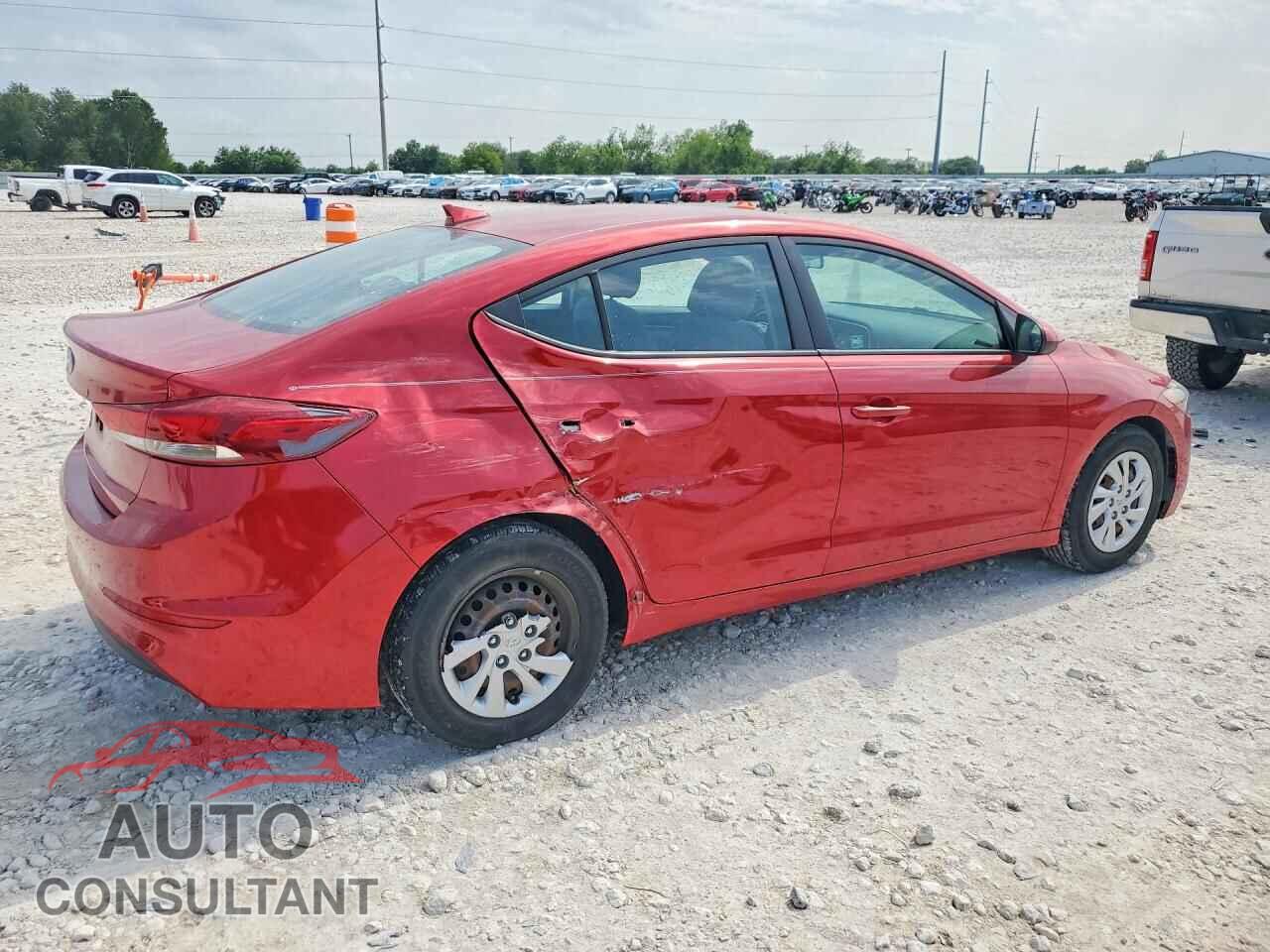 HYUNDAI ELANTRA 2017 - 5NPD74LFXHH154007