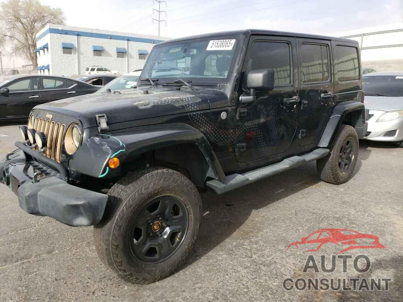 JEEP WRANGLER 2014 - 1C4BJWEG6EL185501