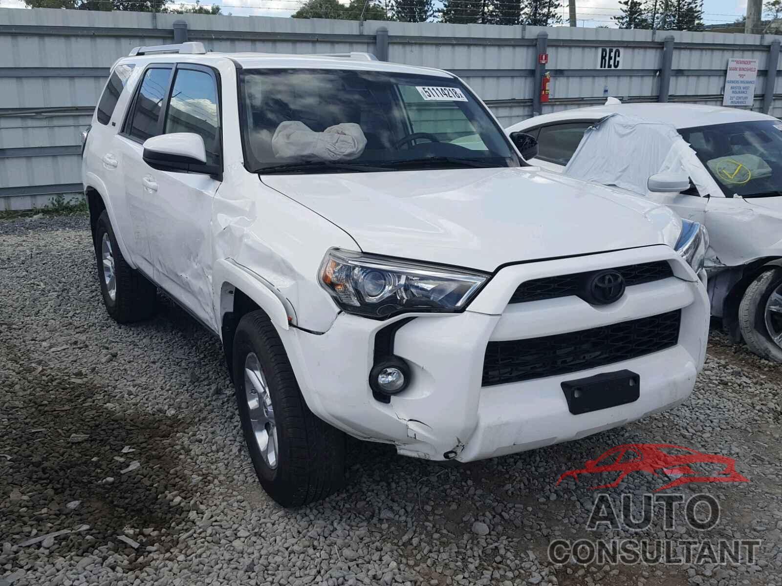 TOYOTA 4RUNNER SR 2016 - JTEZU5JR8G5126699