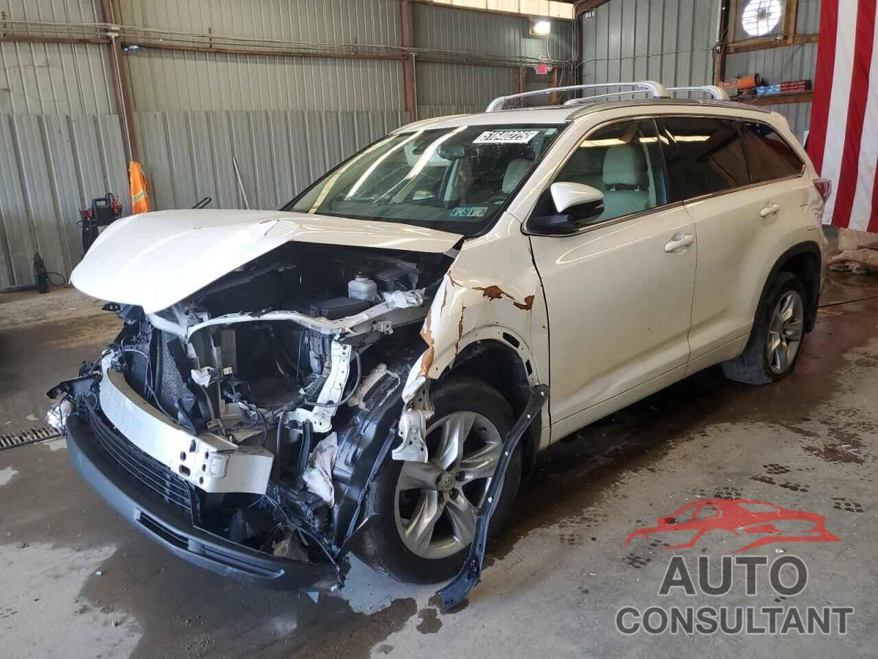 TOYOTA HIGHLANDER 2015 - 5TDDKRFH0FS198825