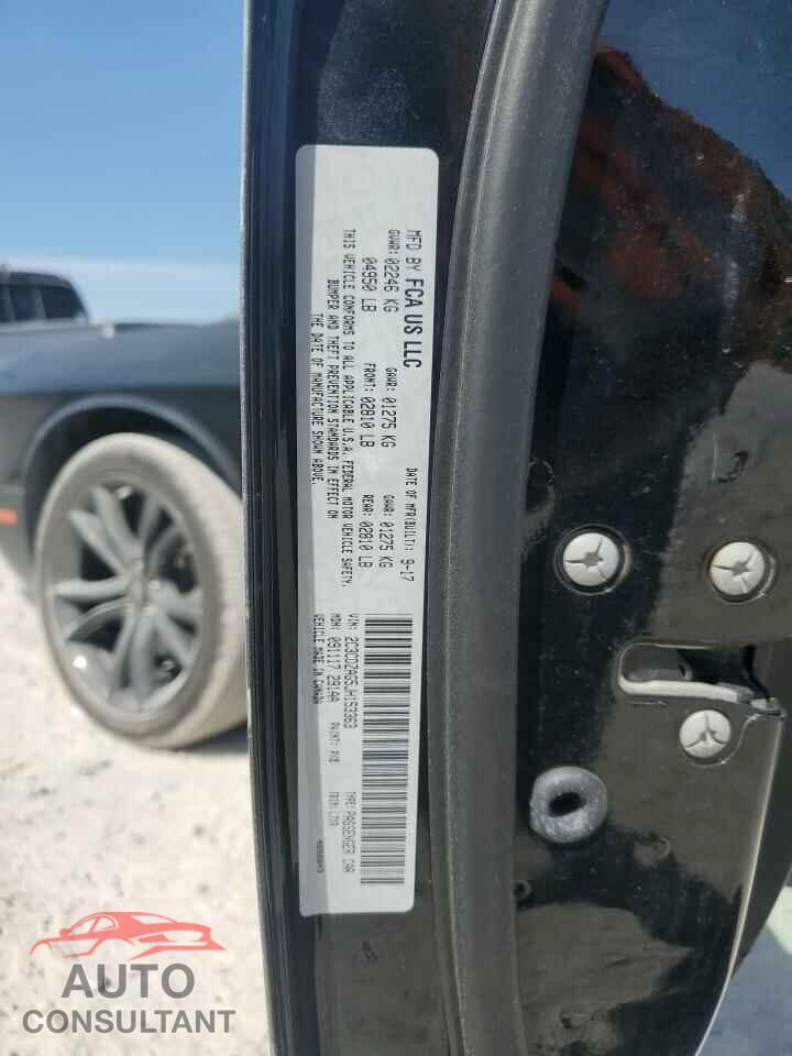 DODGE CHALLENGER 2018 - 2C3CDZAG5JH153363