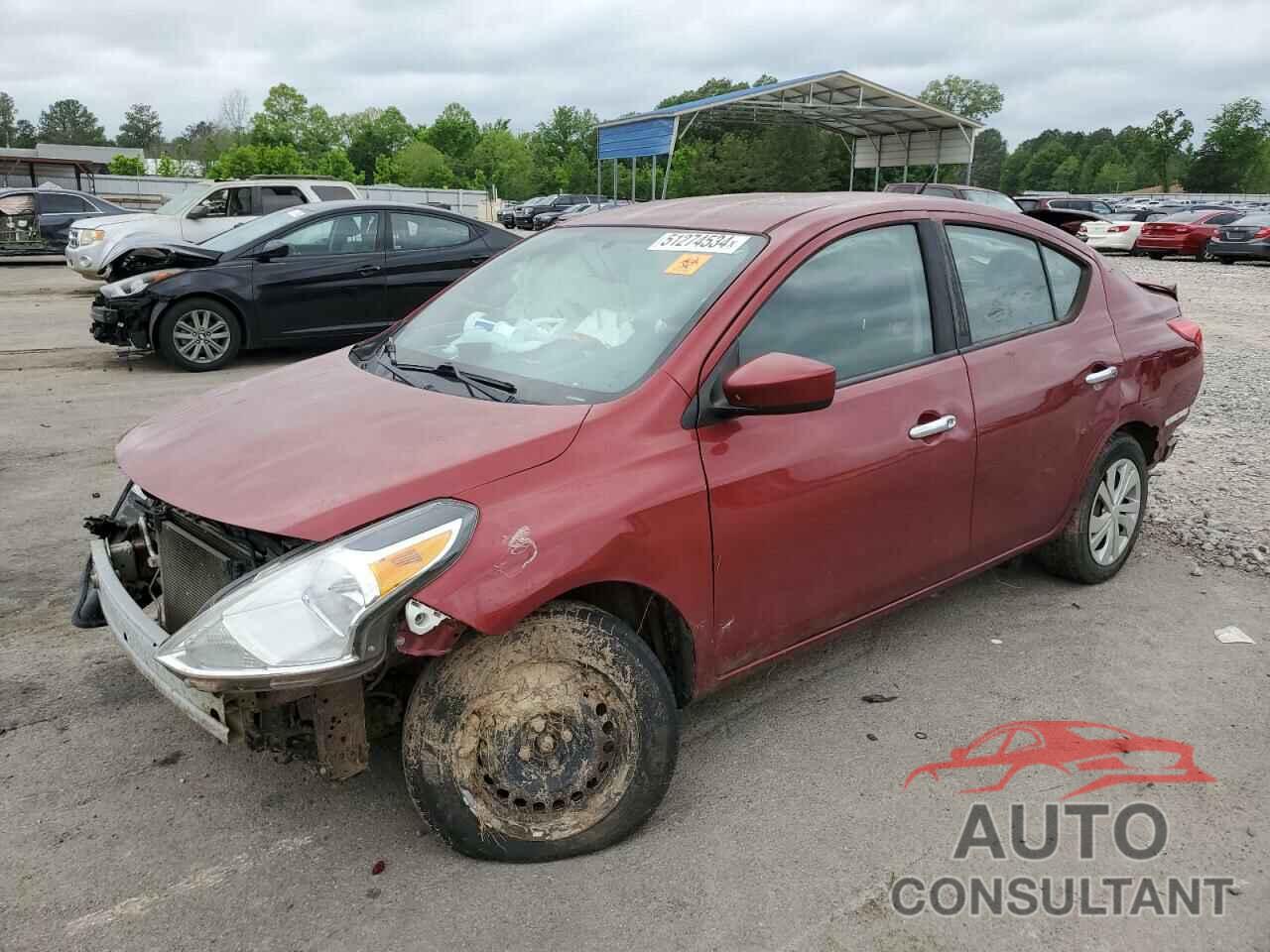 NISSAN VERSA 2018 - 3N1CN7AP0JL801666