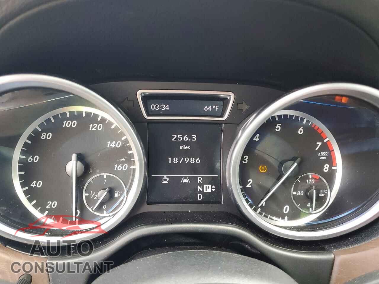 MERCEDES-BENZ M-CLASS 2012 - 4JGDA5HB3CA024031