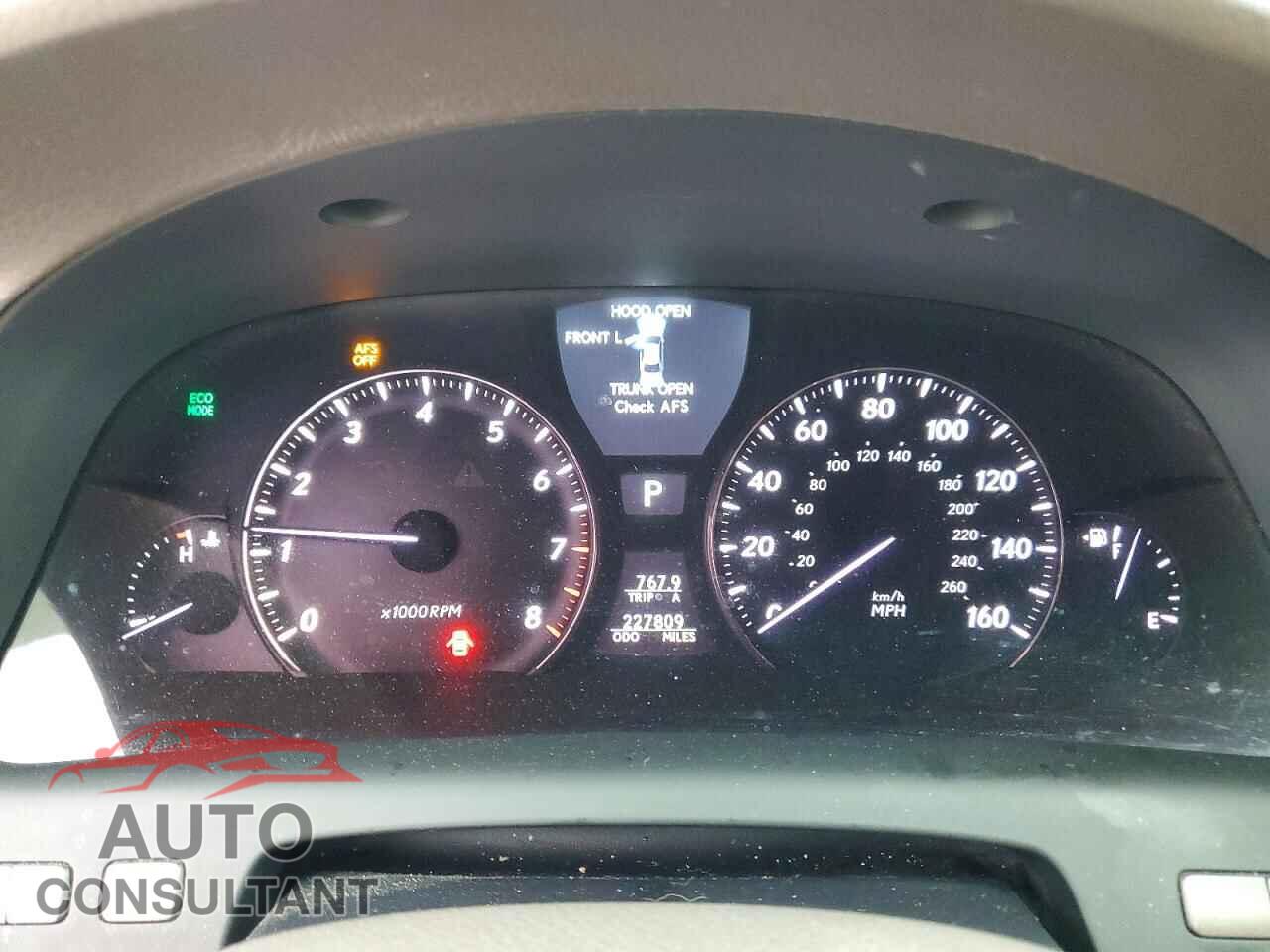 LEXUS LS460 2011 - JTHGL5EF0B5042009