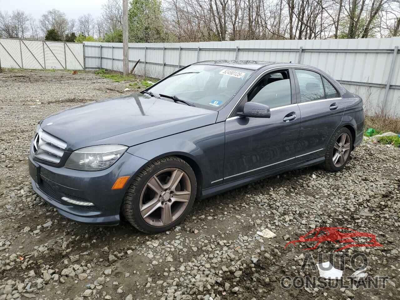MERCEDES-BENZ C-CLASS 2011 - WDDGF8BB0BR149653