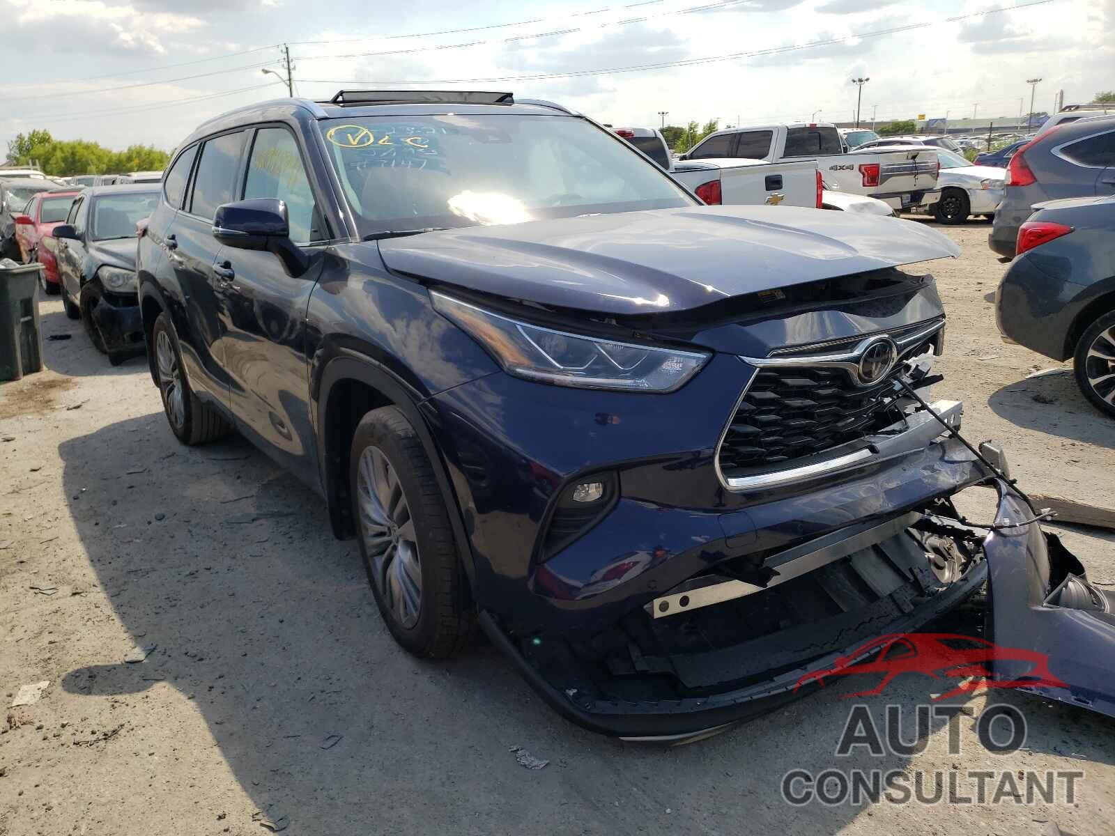 TOYOTA HIGHLANDER 2021 - 5TDFZRBH8MS067147