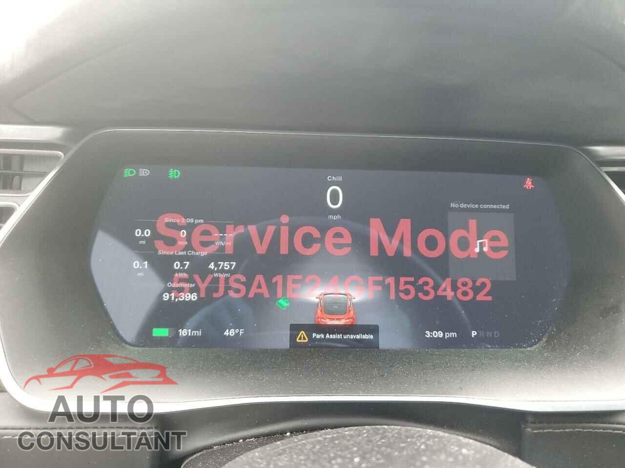 TESLA MODEL S 2016 - 5YJSA1E24GF153482