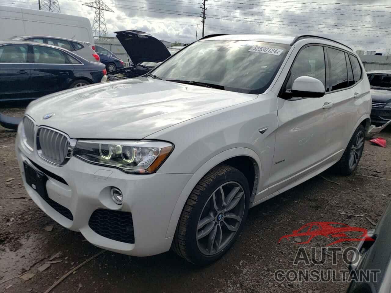 BMW X3 2016 - 5UXWX9C53G0D65561