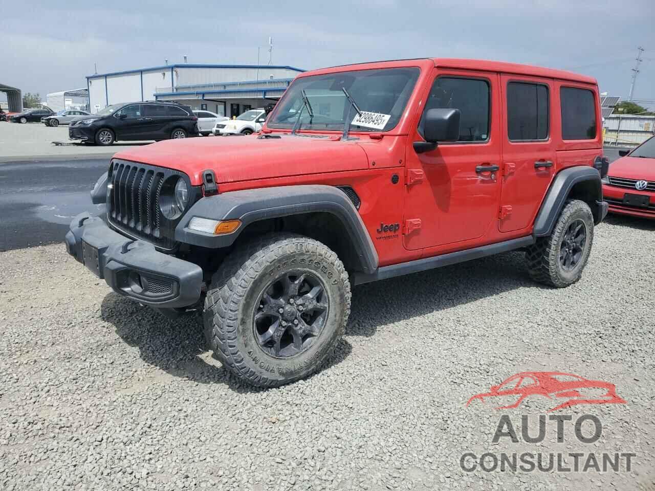 JEEP WRANGLER 2021 - 1C4HJXDM8MW603982