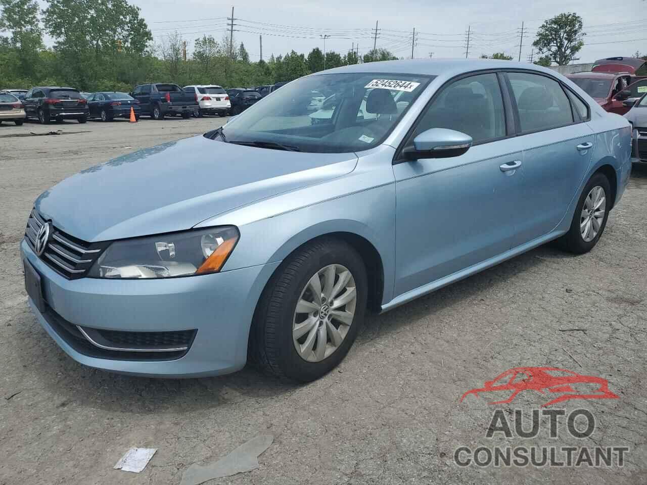 VOLKSWAGEN PASSAT 2012 - 1VWAP7A35CC063774