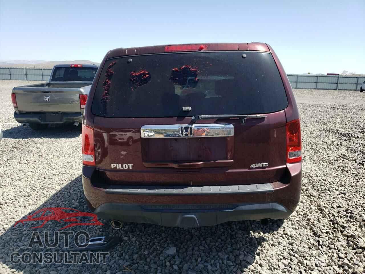 HONDA PILOT 2012 - 5FNYF4H75CB056791