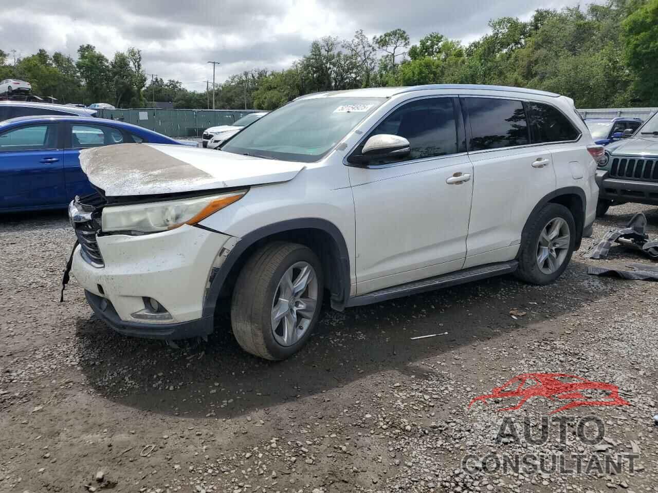 TOYOTA HIGHLANDER 2015 - 5TDDKRFH8FS173610