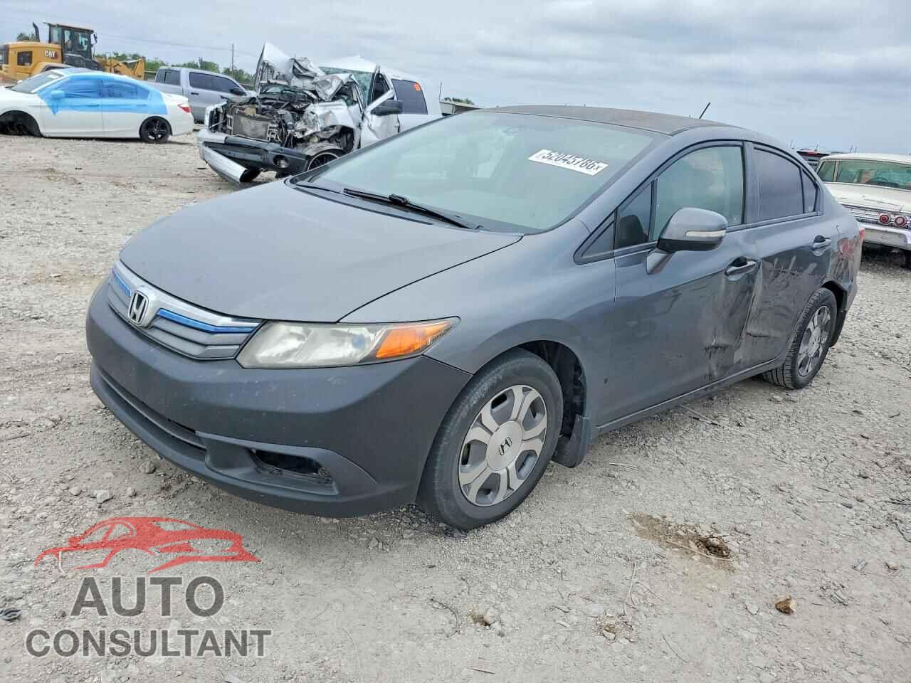HONDA CIVIC 2012 - JHMFB4F26CS009085