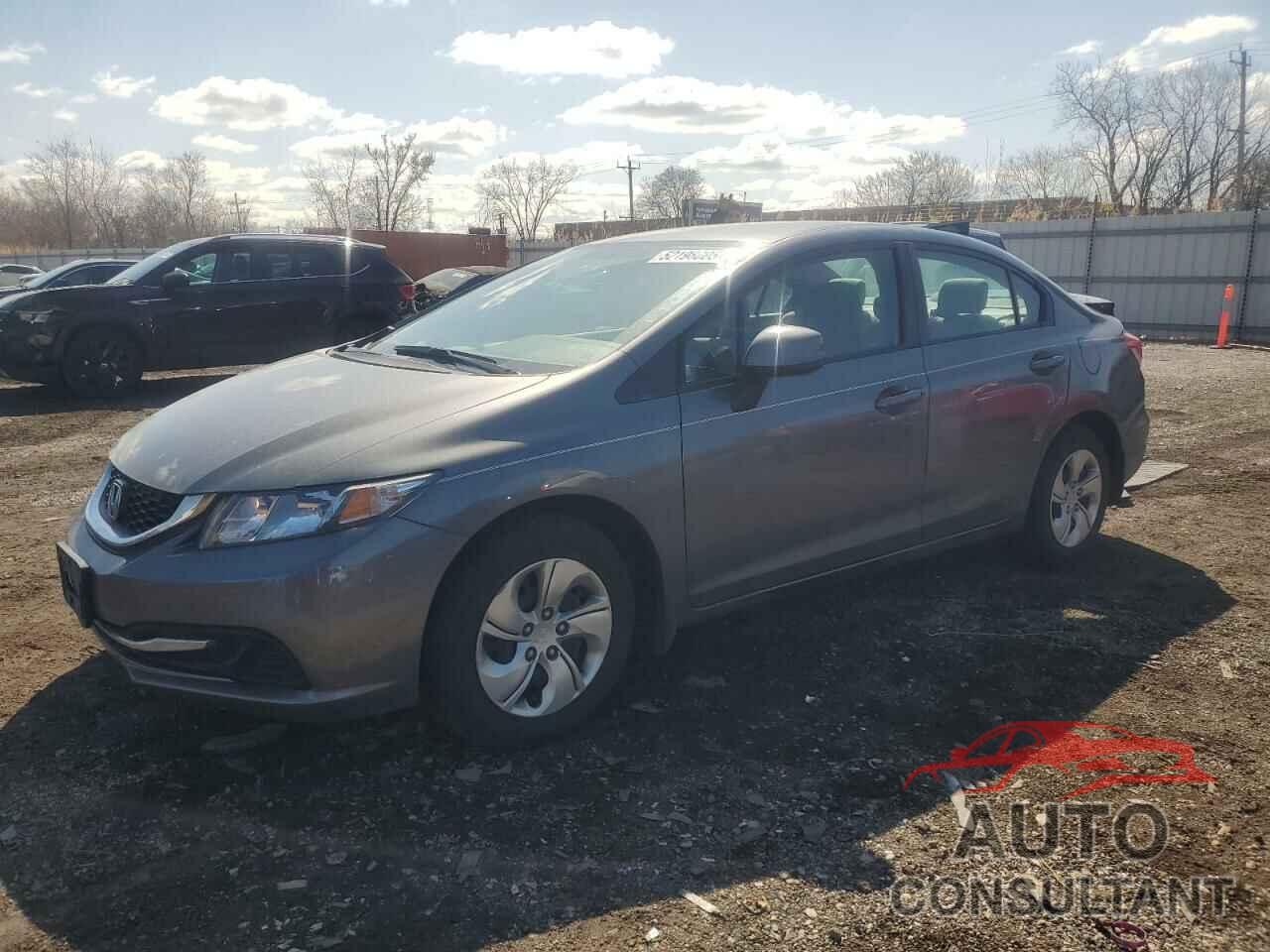 HONDA CIVIC 2013 - 19XFB2F57DE093860