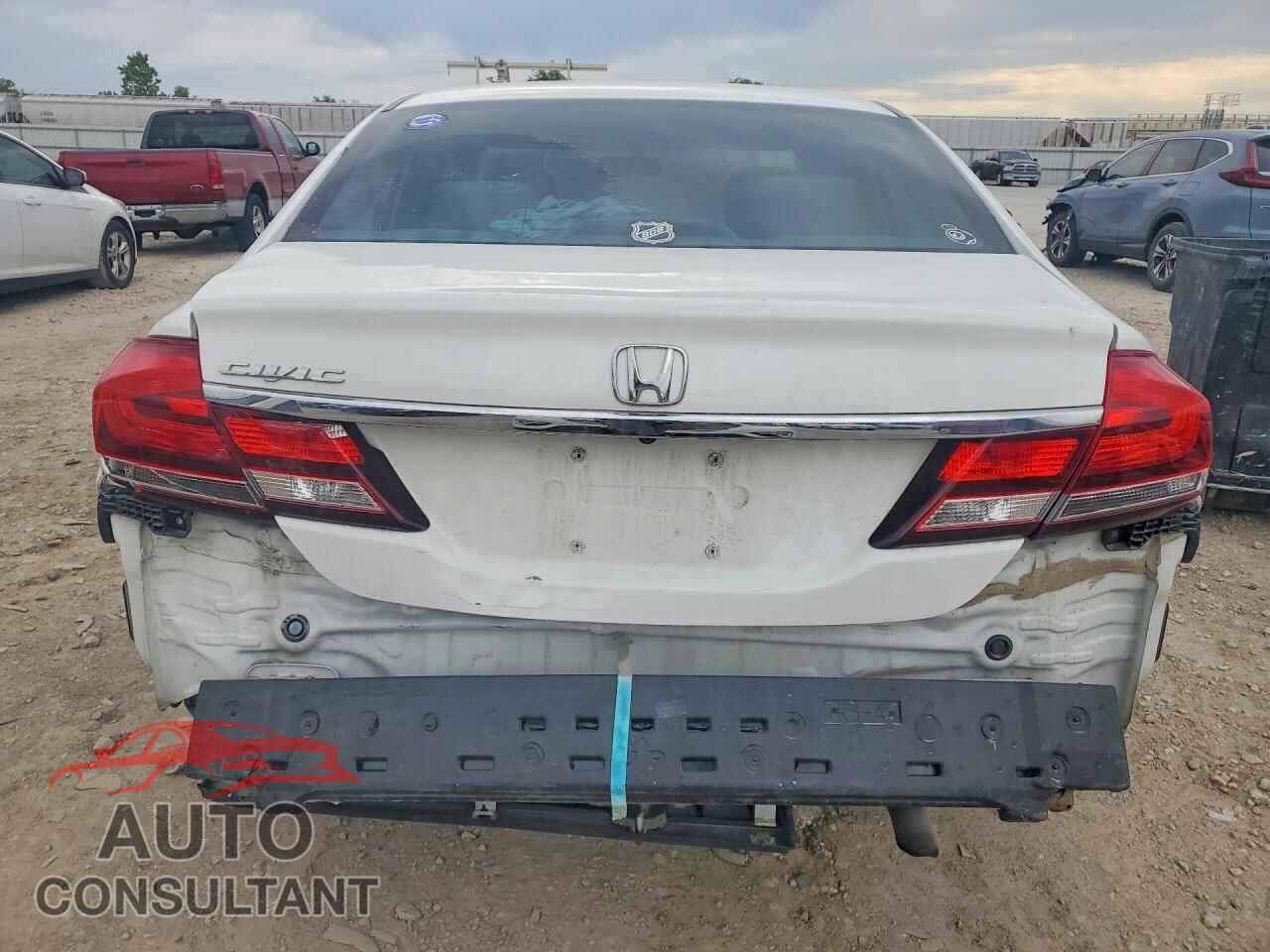 HONDA CIVIC 2013 - 19XFB2F86DE098624