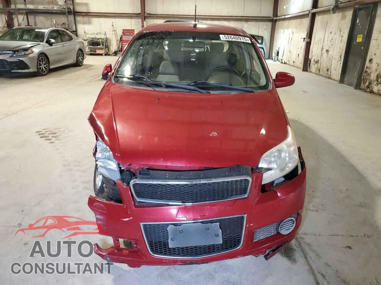 CHEVROLET AVEO 2011 - KL1TD6DE1BB186883