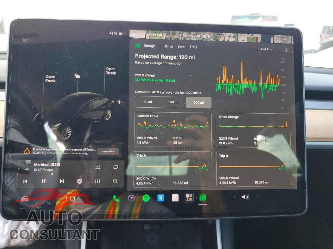TESLA MODEL 3 2018 - 5YJ3E1EBXJF088170
