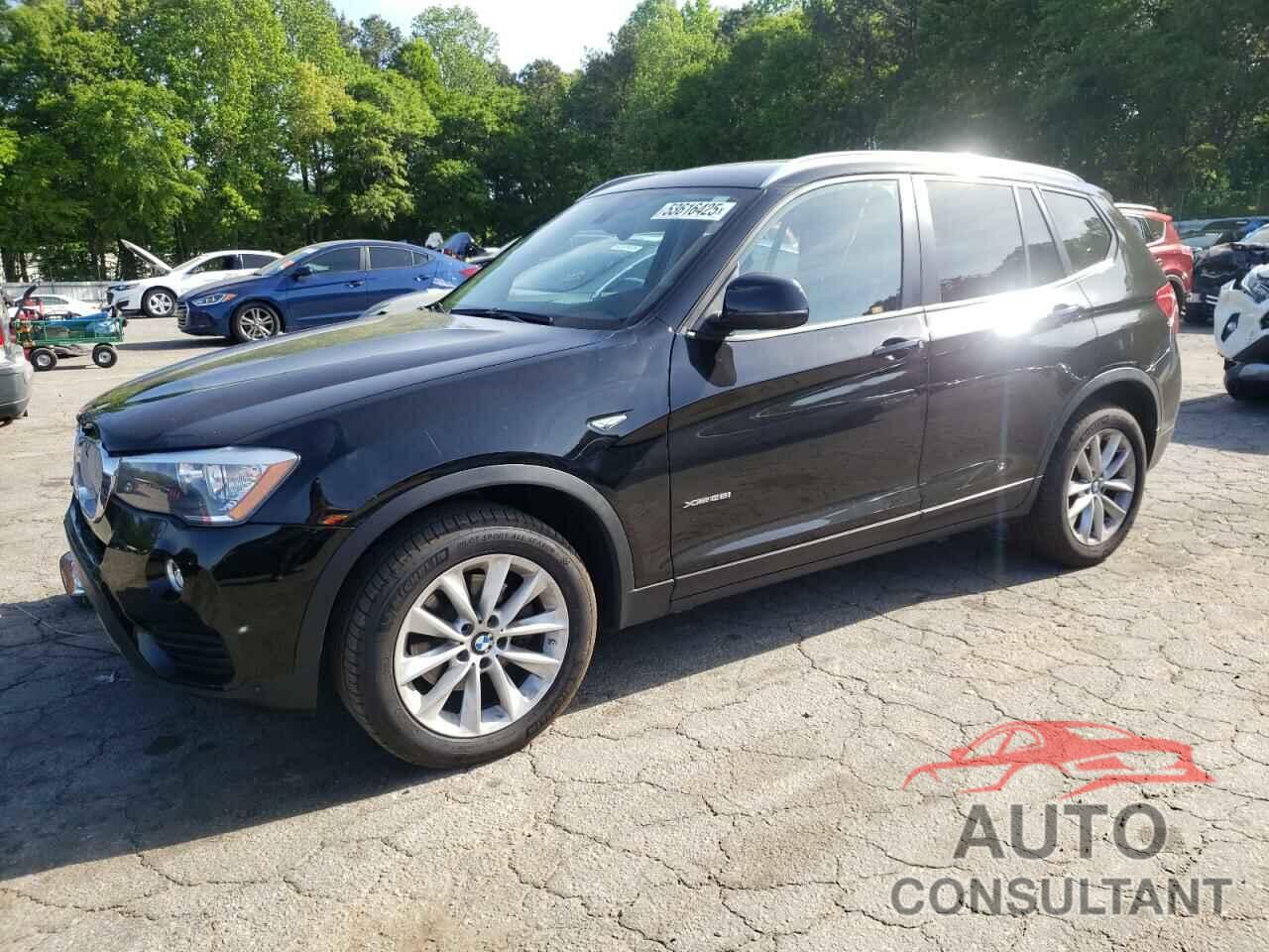 BMW X3 2016 - 5UXWX9C56G0D70558