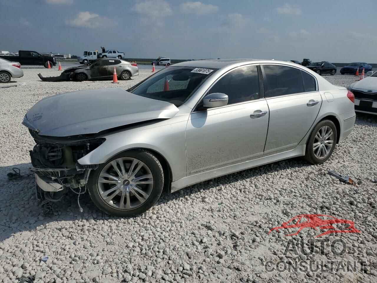 HYUNDAI GENESIS 2012 - KMHGC4DD8CU165524