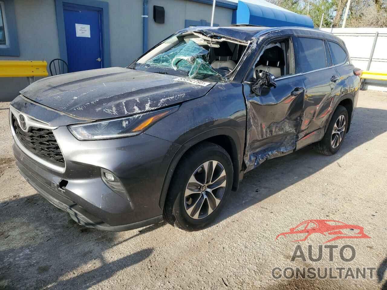 TOYOTA HIGHLANDER 2021 - 5TDGZRBH8MS548567
