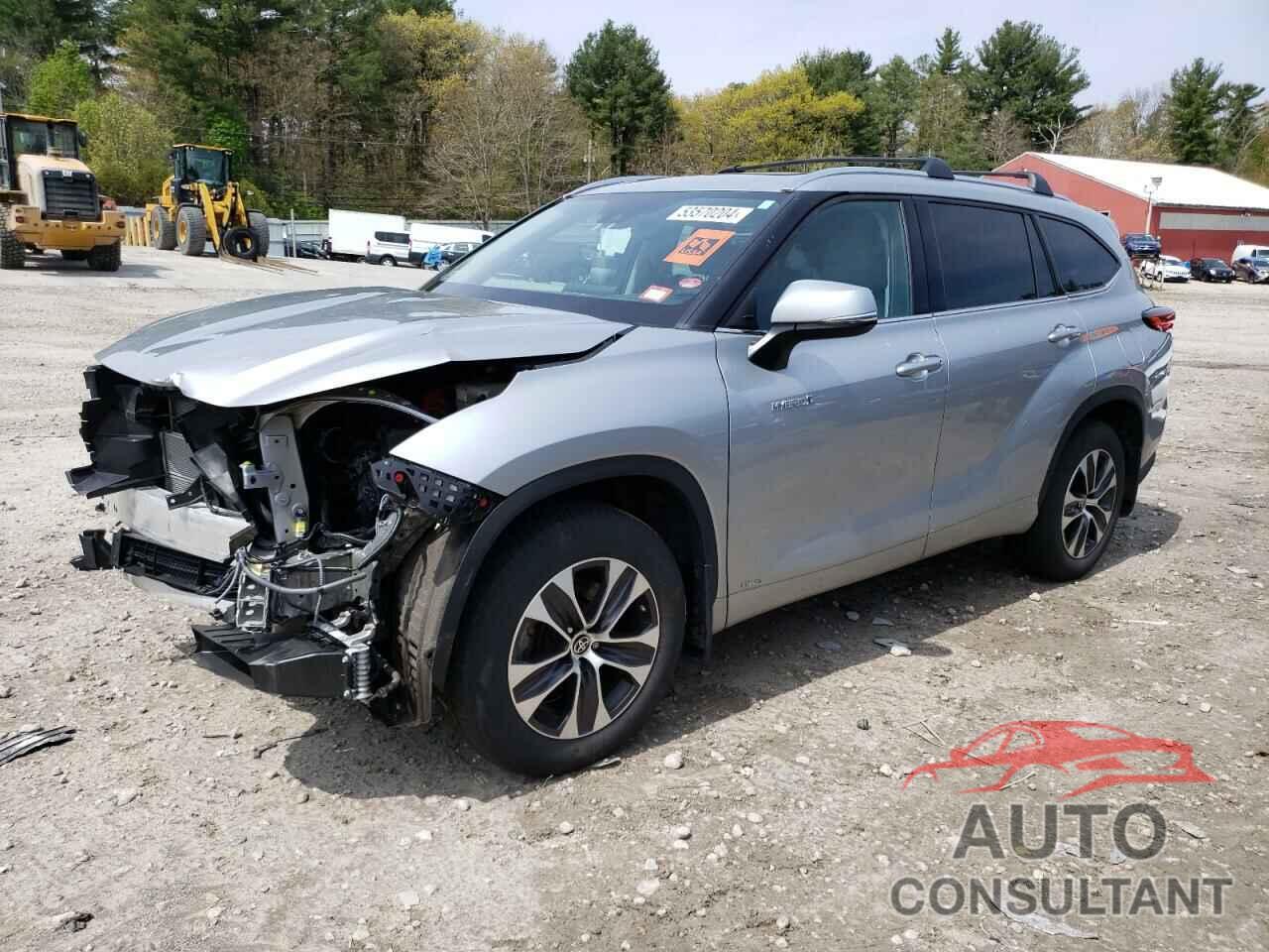 TOYOTA HIGHLANDER 2021 - 5TDGBRCH5MS053357