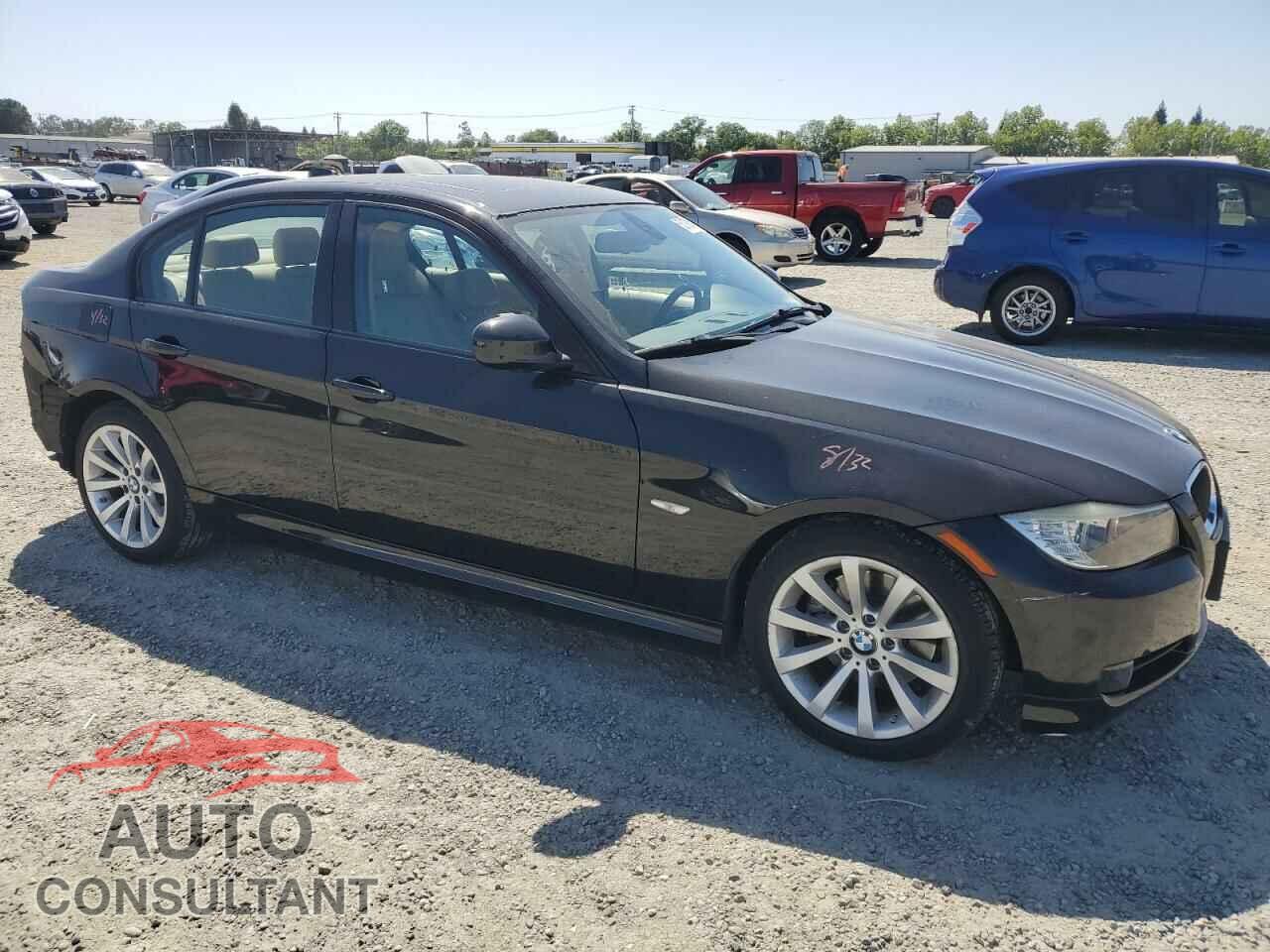 BMW 3 SERIES 2011 - WBAPH5G50BNM76175