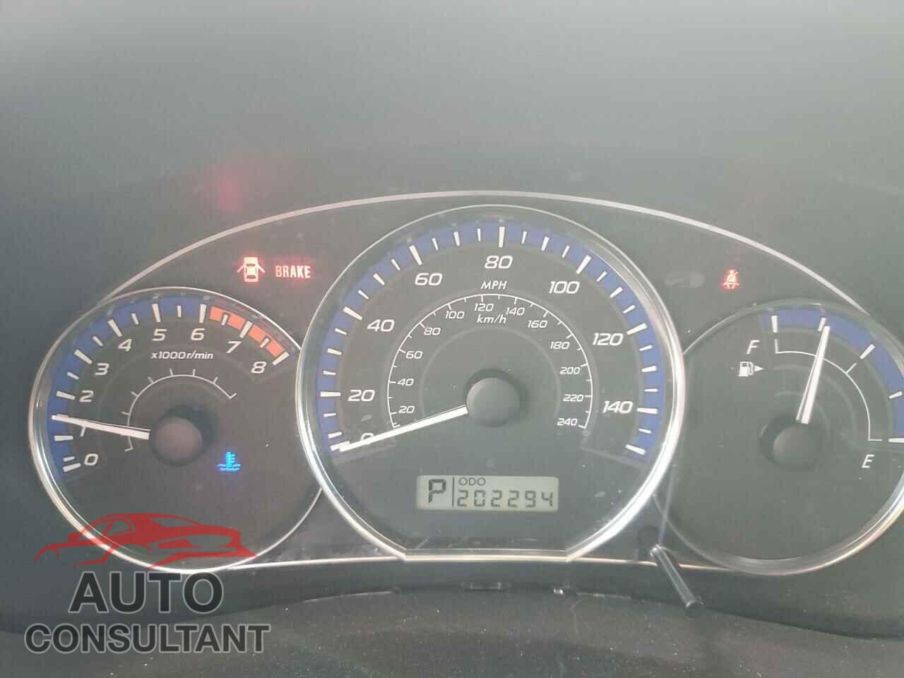 SUBARU FORESTER 2010 - JF2SH6BC8AH779888