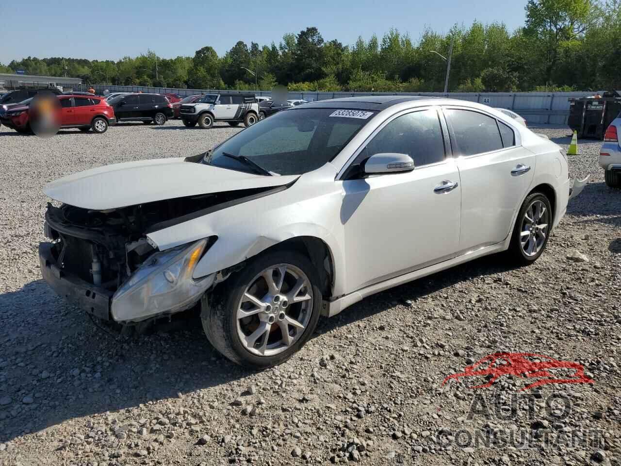 NISSAN MAXIMA 2012 - 1N4AA5AP9CC862765
